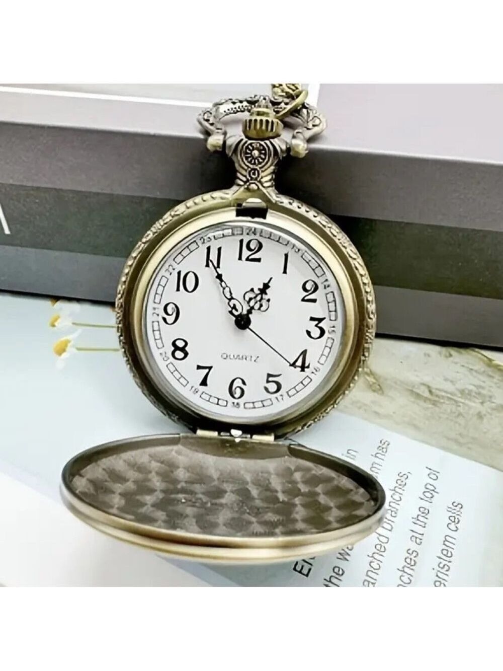 Vintage Style Grandpa Pocket Watch - Picture 3 of 9